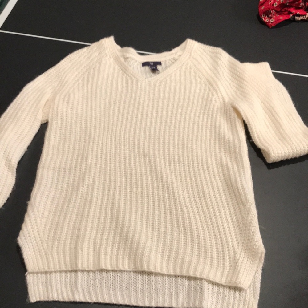 Cream Sweater from Gap
